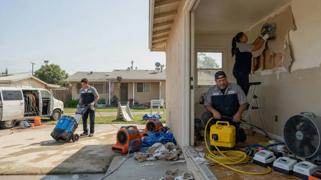Water Damage Restoration in Dighton, KS near me